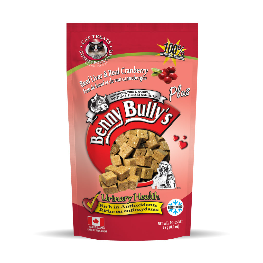 Beef Liver Plus Cranberry Cat Freeze Dried Treats – Purrs N' Wags